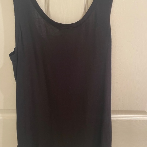 J Crew Collection black sequin front tank top medium - Picture 7 of 8